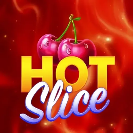 Hot Slice Slot mit Kirschen und feurigem Hintergrund auf Hitnspin Casino