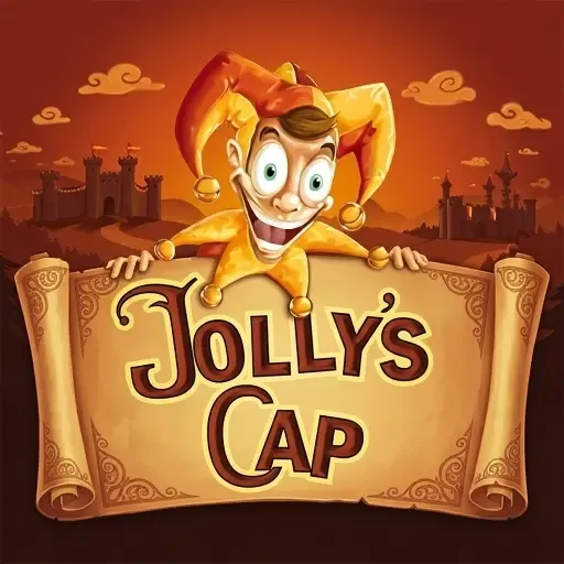 Jollys Cap Slotspiel mit Narr auf der Schriftrolle Hitnspin Casino