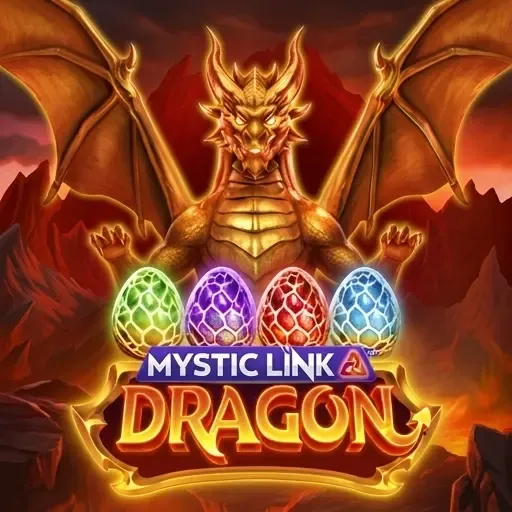 Mystic Link Dragon Slot auf Hitnspin Casino mit Drachen und Eiern