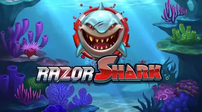 Razor Shark Slotautomat mit grimmigem Hai auf Hitnspin Casino